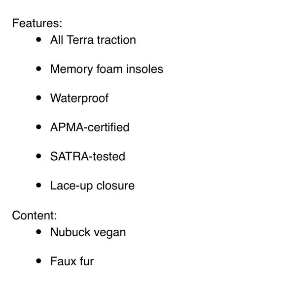 JBU Women’s Boots Size 6 Black Memory Foam Waterproof Warm Winter Faux Fur NWT - Picture 9 of 15